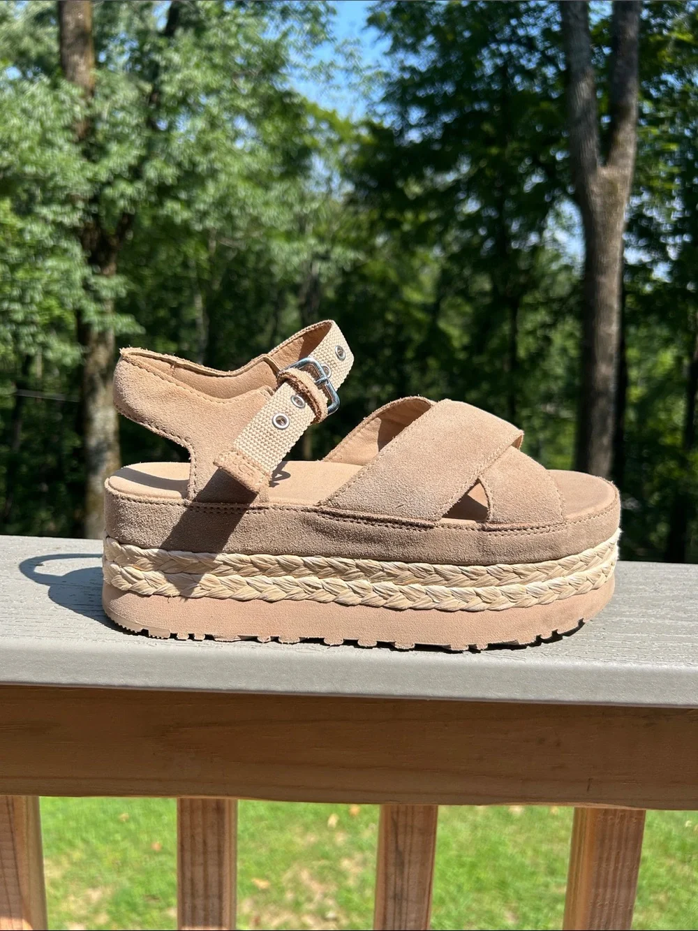 UGG® Aubrey Ankle (Women) - Sand size 7